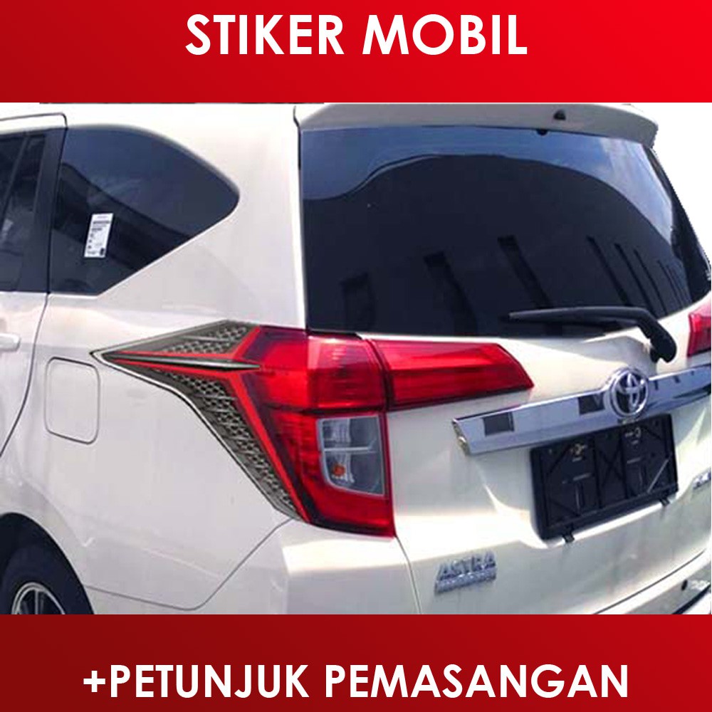 Sticker Mobil Calya Sigra Lamp Extension New Shopee Indonesia