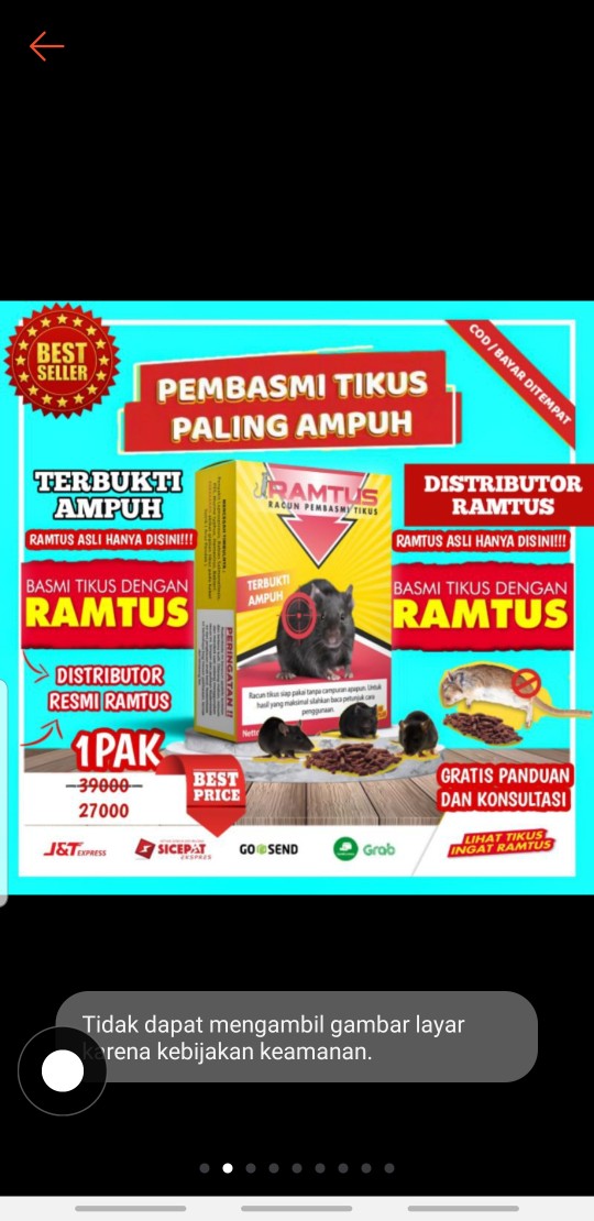 Obat Racun Tikus Ampuh Mati Kering Ramtus Perangkap / Pengusir / Jebakan Tikus Massal Tidak Berbau