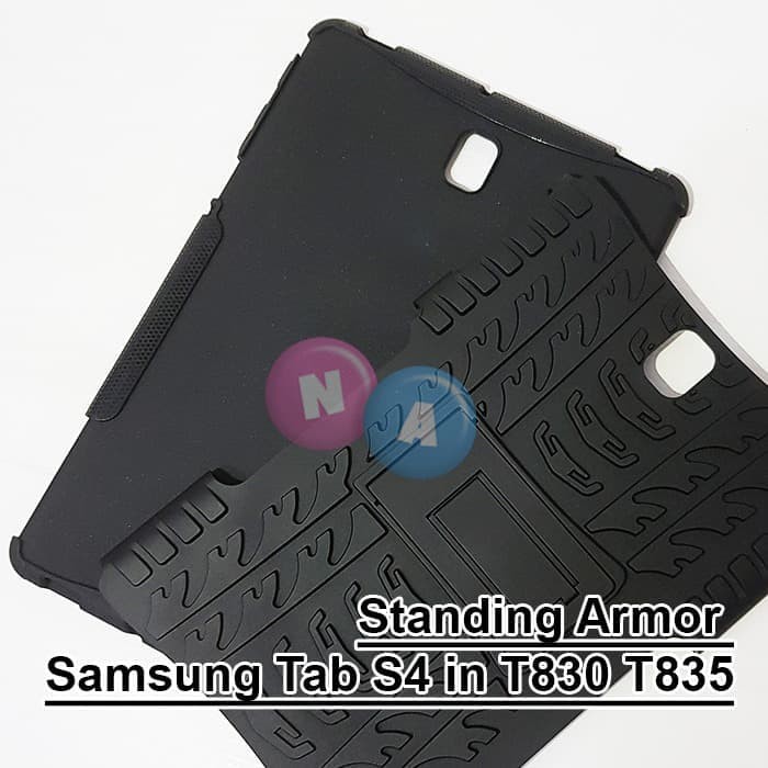 Case Standing Armor Samsung Tab S5e T720 - TAB S3 T825 - TAB S4 T835  Cover Stand Armor Tab