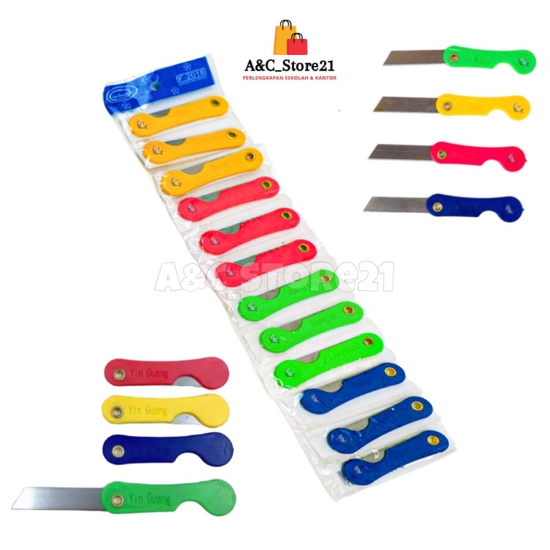 

CUTTER LIPAT KECIL / PISAU LIPAT KECIL LUSINAN