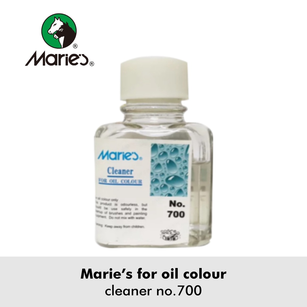 Marie’s for oil colour Oil dryer no.716 &amp; cleaner no.700 (75 ml)