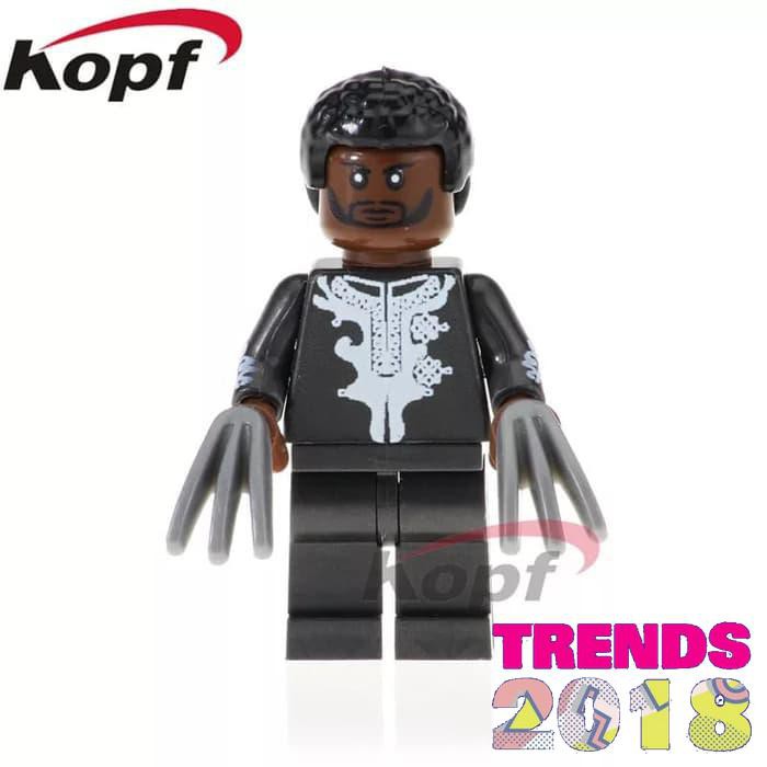 Terbaru Minifigure Green Arrow Lana Lang Punisher Psylocke Black Panther 8153