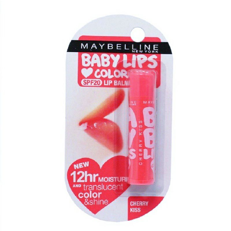 Maybelline Lips Color Lip Balm Cherry Kis Spf 20 4g