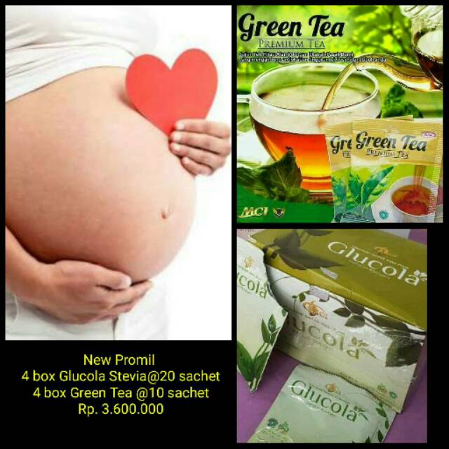 

Greean tea & glucola