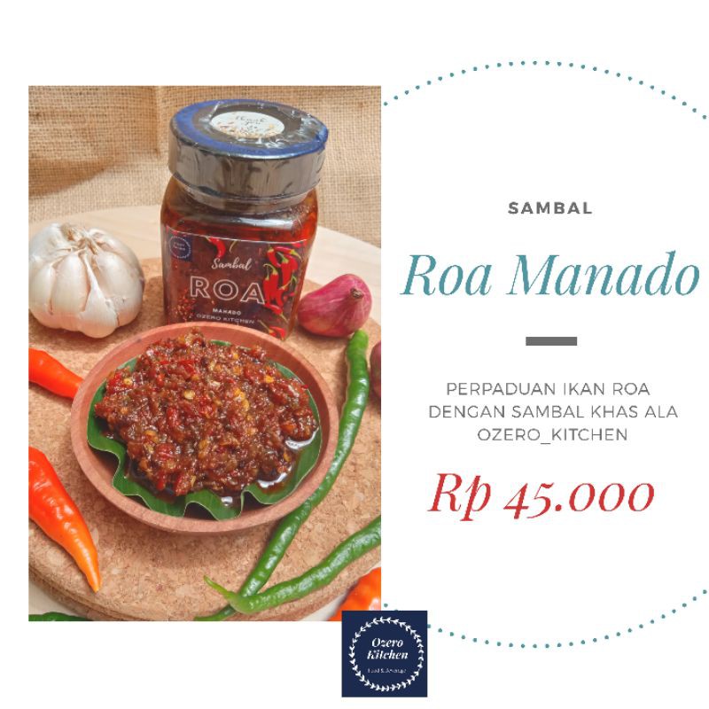 

sambal ROA MENADO