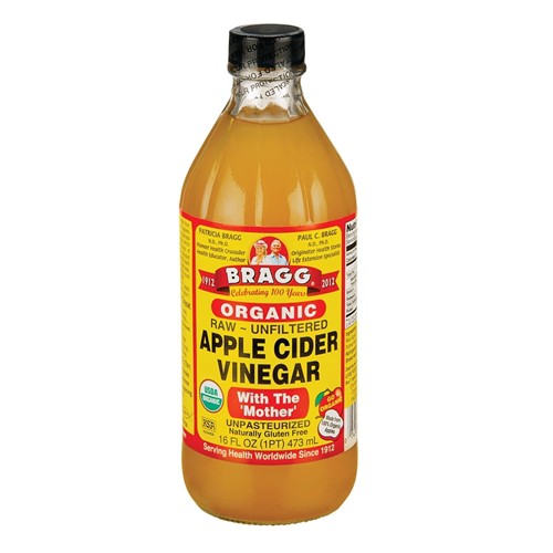 

Cuka Apel BRAGG Organic Raw Apple Cider Vinegar ACV 473ml 473 ml 16 oz