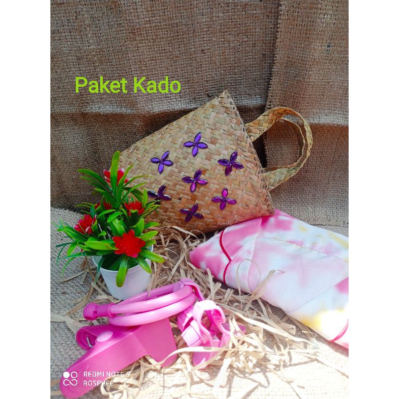 

Paket Kado Gift Purun Aksesoris Hadiah Unik Murah