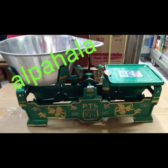 Timbangan duduk 10kg blok+ timbel