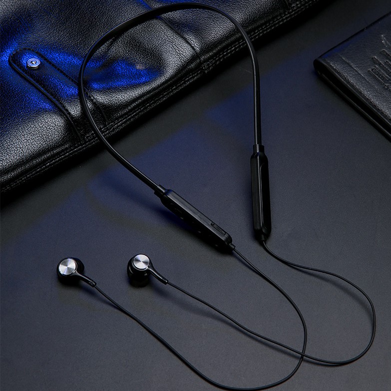 Kano  Earphone nirkabel fashion earphone impor klasik Wireless Bass Stereo water protection headset