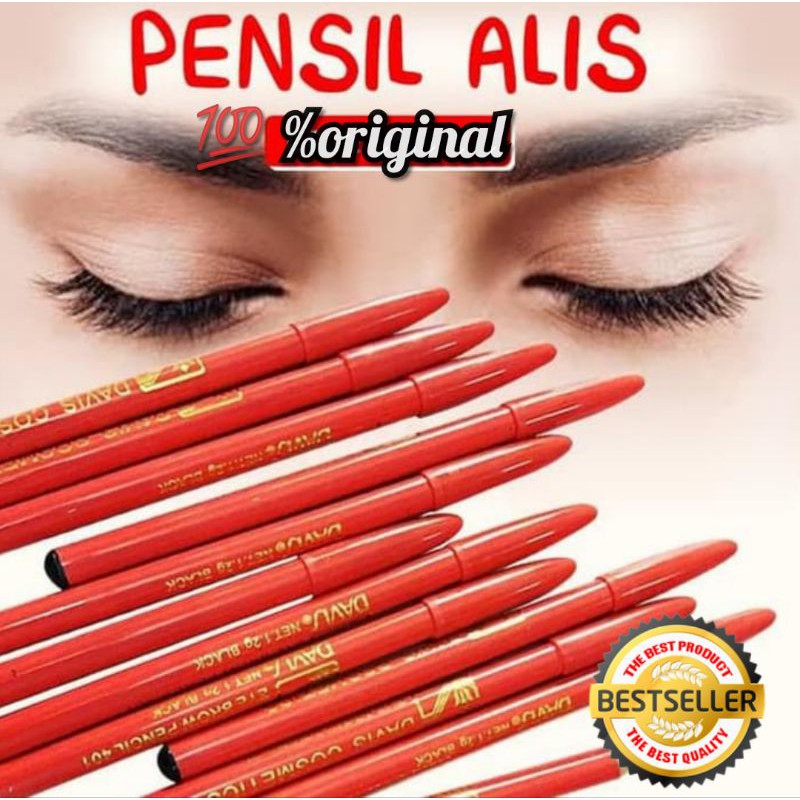 12 PCS PENSIL ALIS DAVIS TERMURAH