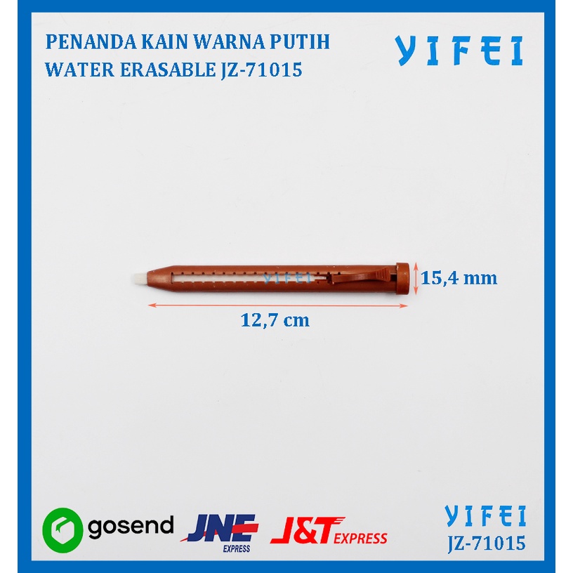 PENANDA KAIN WARNA PUTIH/ WATER ERASABLE YIFEI-71015