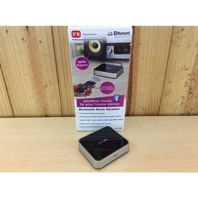 Px Btr-1600 Bluetooth Music Audio Receiver Wireless Music Jack 3.5Mm Termurah