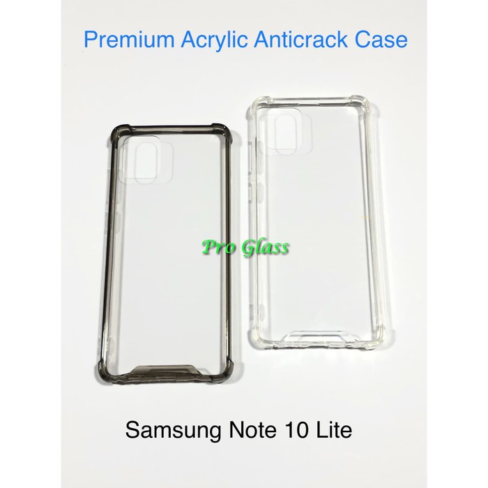 Samsung NOTE 10 LITE Anticrack / Anti Crack / ACRYLIC Case Silicone