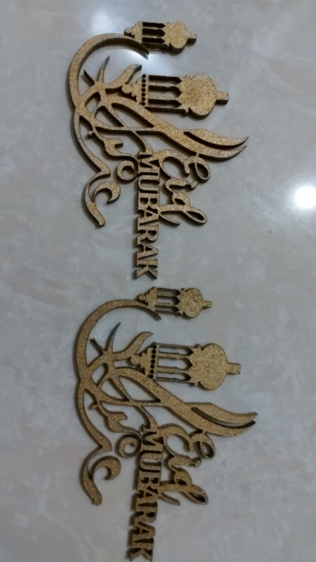 Hiasan Hampers Lebaran Cake Topper Eid Mubarak Ramadan Ramadhan Parcel