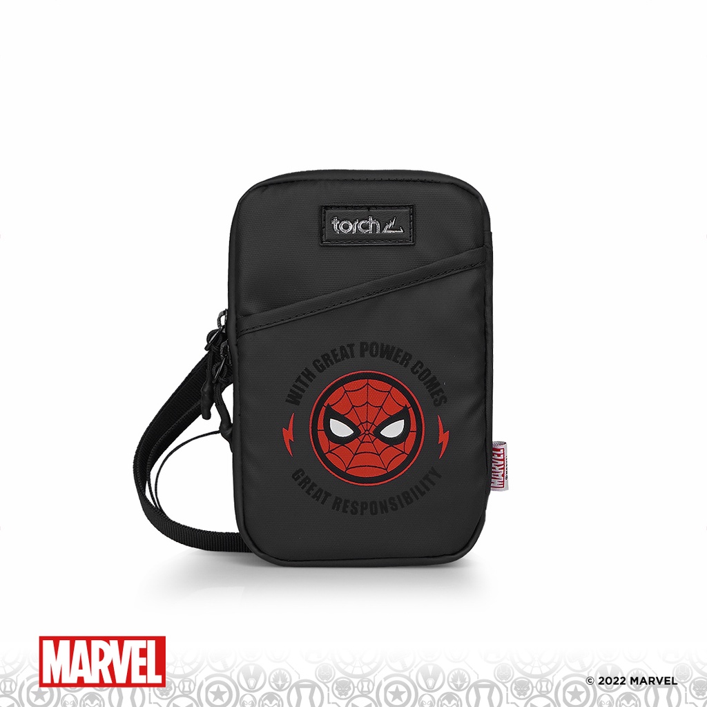 TORCH Depok Spider-Man 2 Great Power Neck Wallet Incheon Black