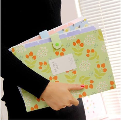 

Map Folder Penyimpan Kertas Dokumen Motif Bunga Cantik - KHM309 - Kuning