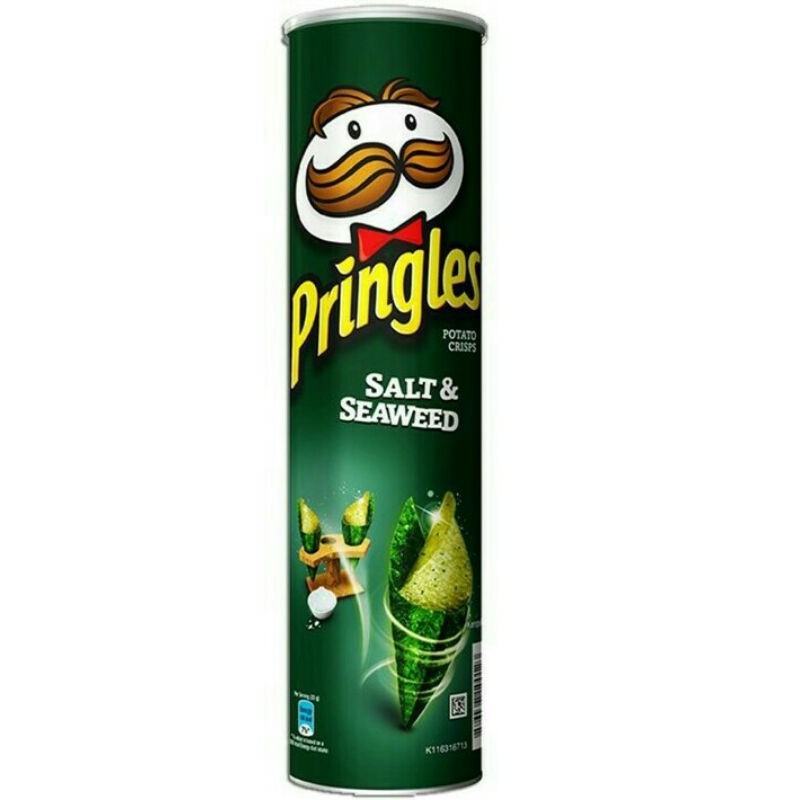 

Pringles potato snack seaweed 107 gram