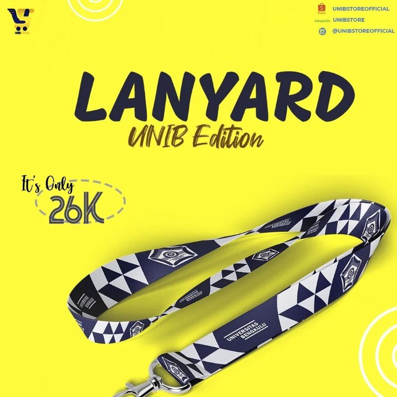 

Lanyard UNIB - Official Merchandise Unib