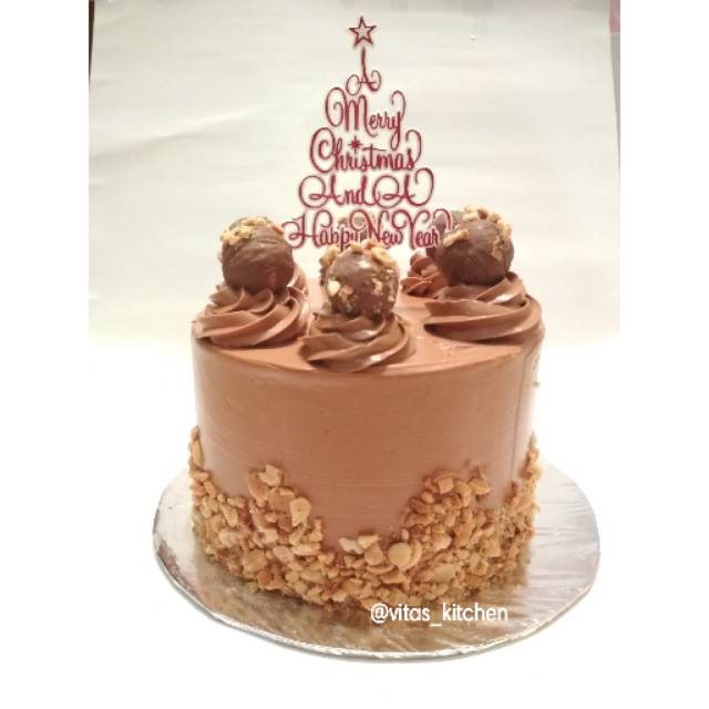 

Kue Natal / Christmas Cake / Bingkisan Natal uk. 16cm