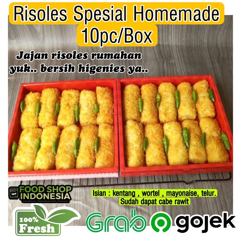 

Risoles / Risol / Resoles gorengan rumahan homemade kriuk makanan ringan jajanan lezat makanan ringan murah snack murah cemilan murah jajanan murah jajan snack oleh oleh murah enak berkualitas jajanan kekinian camilan murah