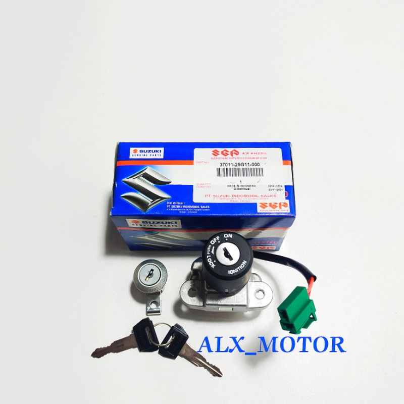 Konci Kontak Set Plus Kunci Jok Suzuki Satria Fu 150 Thailand 37011-25G11-000 SGP