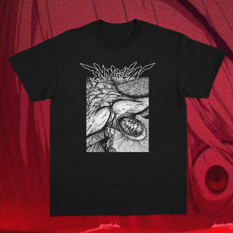 Evangelion Tenshi Tshirt (lengan pendek)