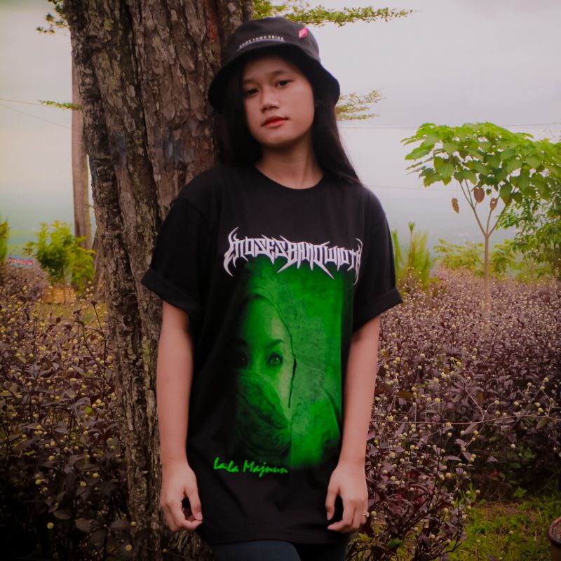 KAOS BAND MOSES BANDWIDTH KAOS DISTRO ORIGINAL / KAOS METAL / GARASI REBEL / KAOS MUSIK UNDERGROUND