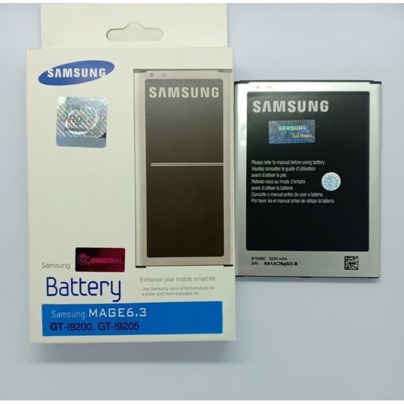 Baterai Original Samsung Mega 6,3“ / I9200 Baterai / Batere / Battery