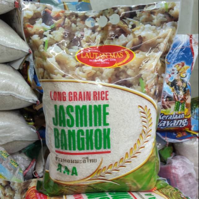

Beras Thailand Jasmine Bangkok 5KG (Original 100%)