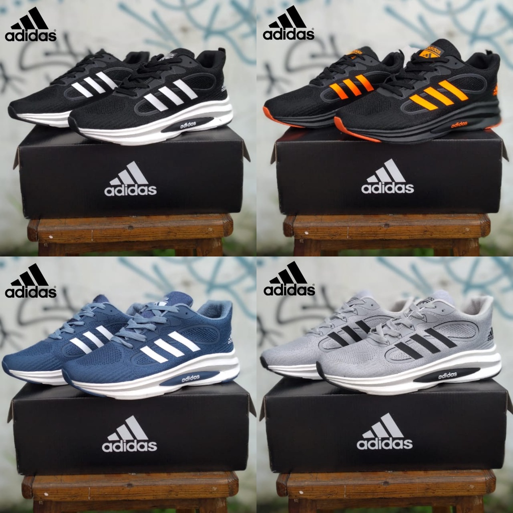Promo sepatu cowok  adidas zoom running  import termurah - sepatu import murah adidas zoom cowok