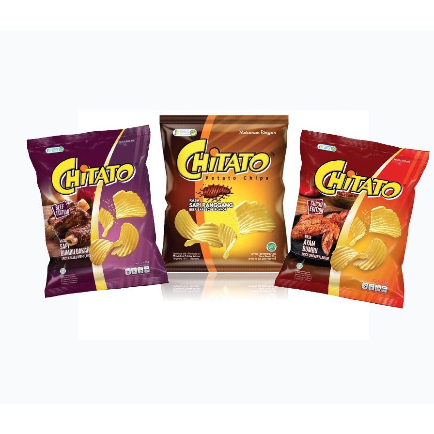 

Snack Cemilan Chitato 35gr - Sapi Panggang / Spicy Chicken / Grilled Beef