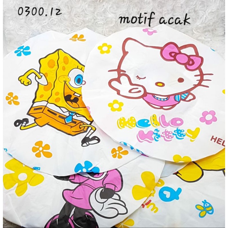 SHOWER CAP ISI 1PCS