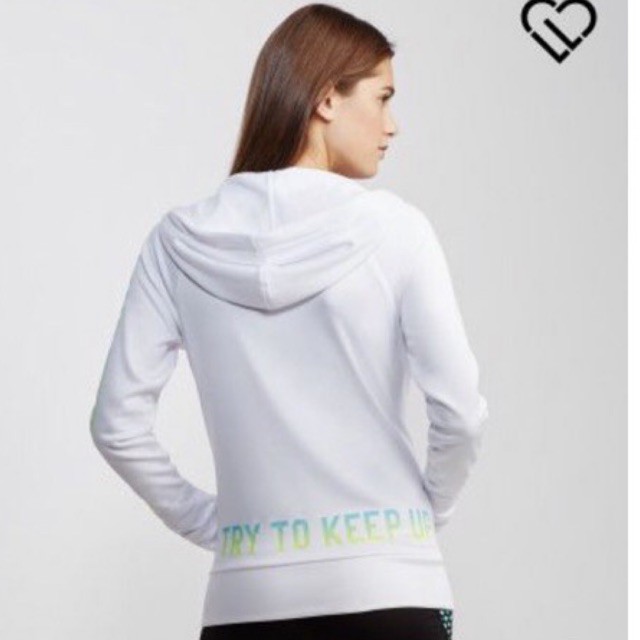 jaket putih wanita dewasa aeropostale size s