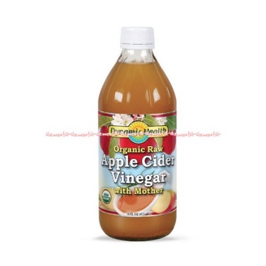 Dynamic Health Apple Cider Vinegar 473ml Organic Raw Dinamic Apel
