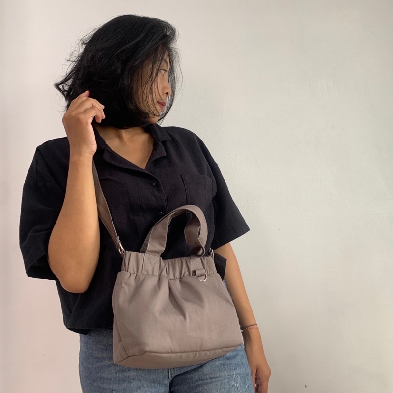 Senjaa Kalu Slingbag Kanvas Kecil