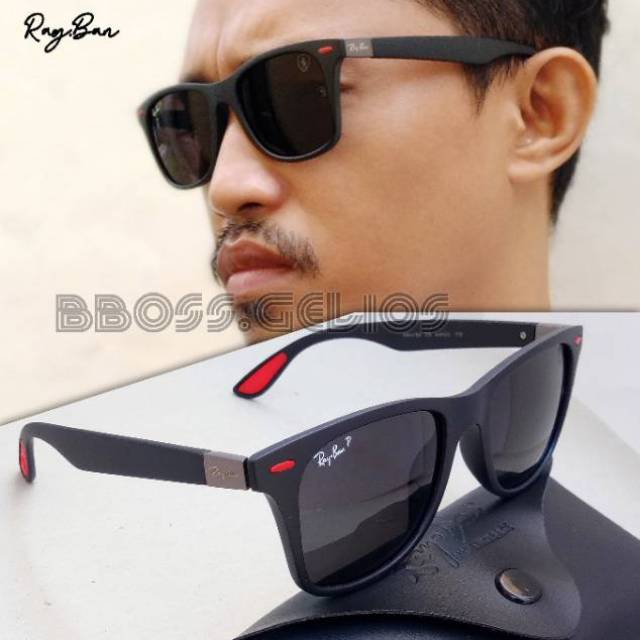 KACAMATA HITAM POLARIZED PRIA Ri-Bn ARIEL NOAH FERARRI SUNGLASSES