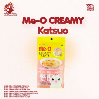 MEO Creamy 60gr isi 12pcs ( 1 dus ) Makanan Snack Kucing favorit Untuk Adult &amp; Kitten