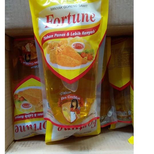 

✨SALE✨ minyak goreng fortune paket 1 liter free pack kardus + bubble wrap termurah se indonesia
