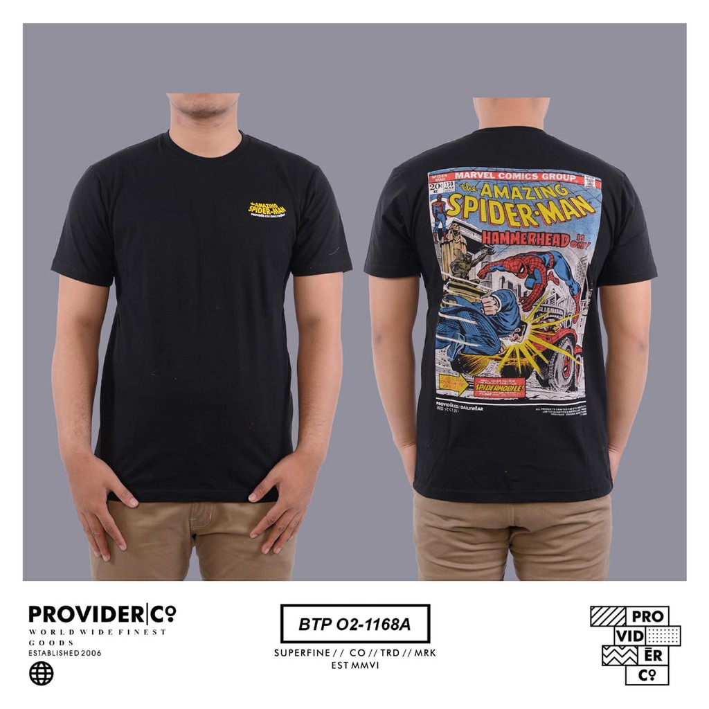 Kaos Provider Spiderman