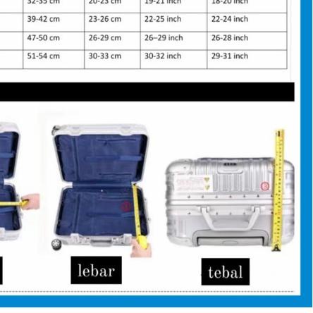 SARUNG KOPER ELASTIC (19"-32" inch ) / COVER KOPER ELASTIC