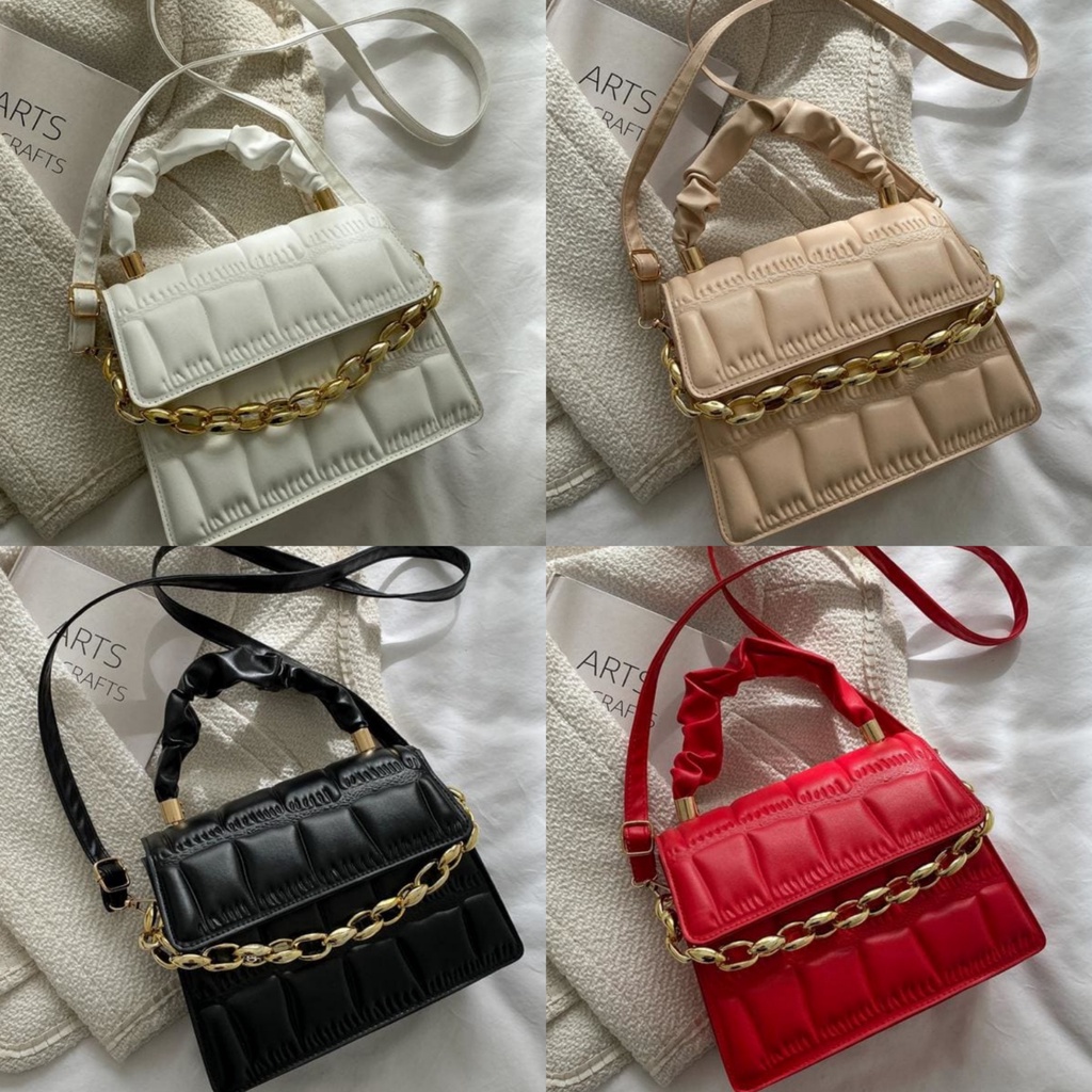 TAS SELEMPANG WANITA KULIT TAS TANGAN WANITA TAS BAHU WANITA KULIT PREMIUM - LB-06