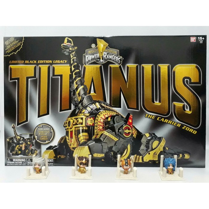 legacy titanus mighty morphin power ranger limited black edition