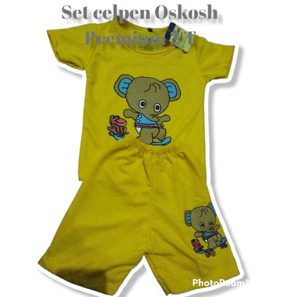 setelan oshkosh anak/setelan celana pendek oshkos/Baju Oshkosh/ Baju anak laki-laki/