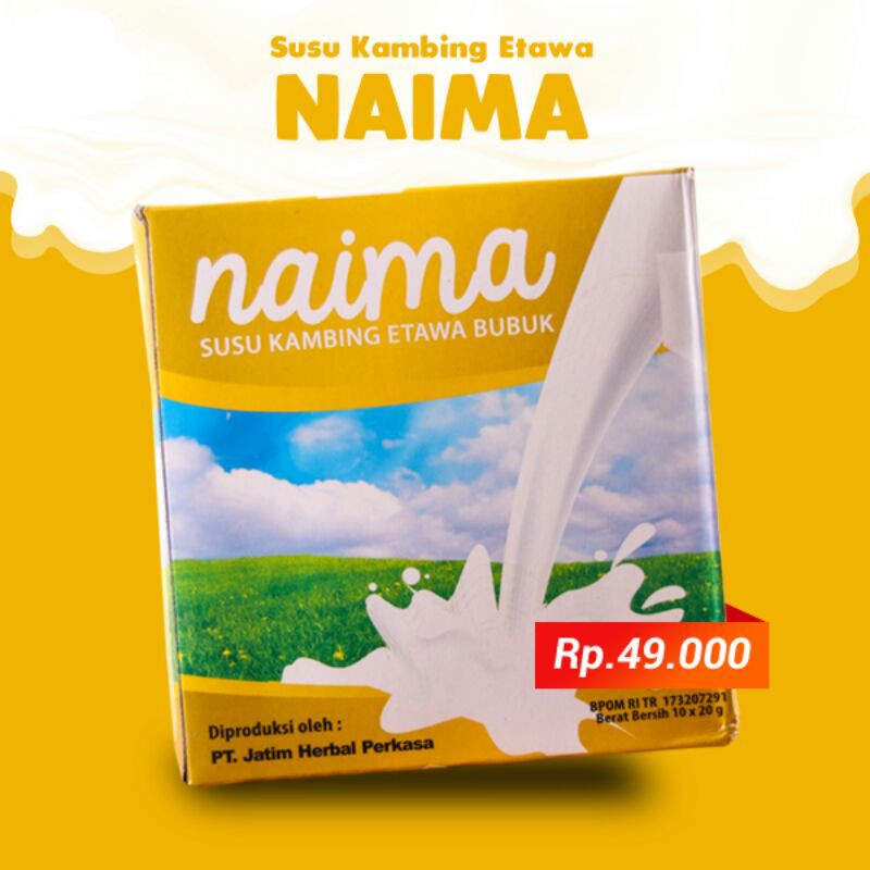 

Susu Kambing Etawa Naima