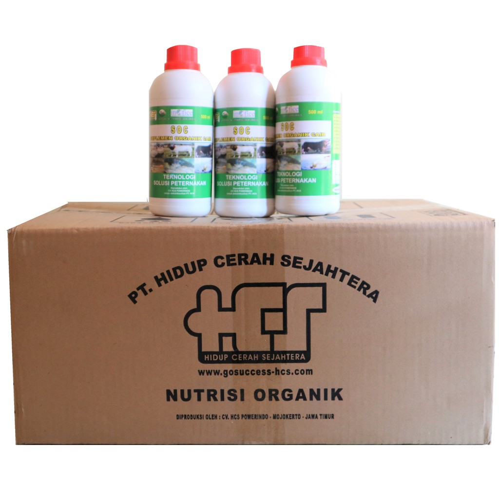SOC HCS - SUPLEMEN HEWAN PETERNAKAN DAN PERIKANAN (Probiotik)
