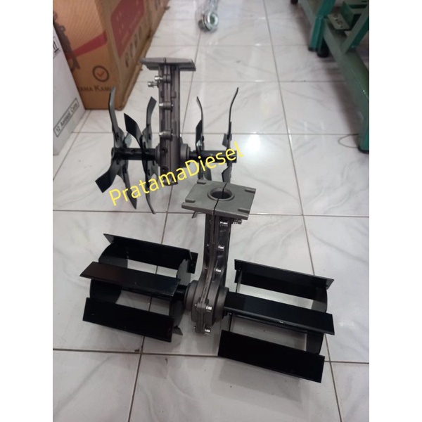 Cultivator  bajak sawah mesin potong rumput Penggembur tanah+Penyiang tanah