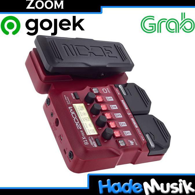 Multi Efek Bass Zoom B1X Four