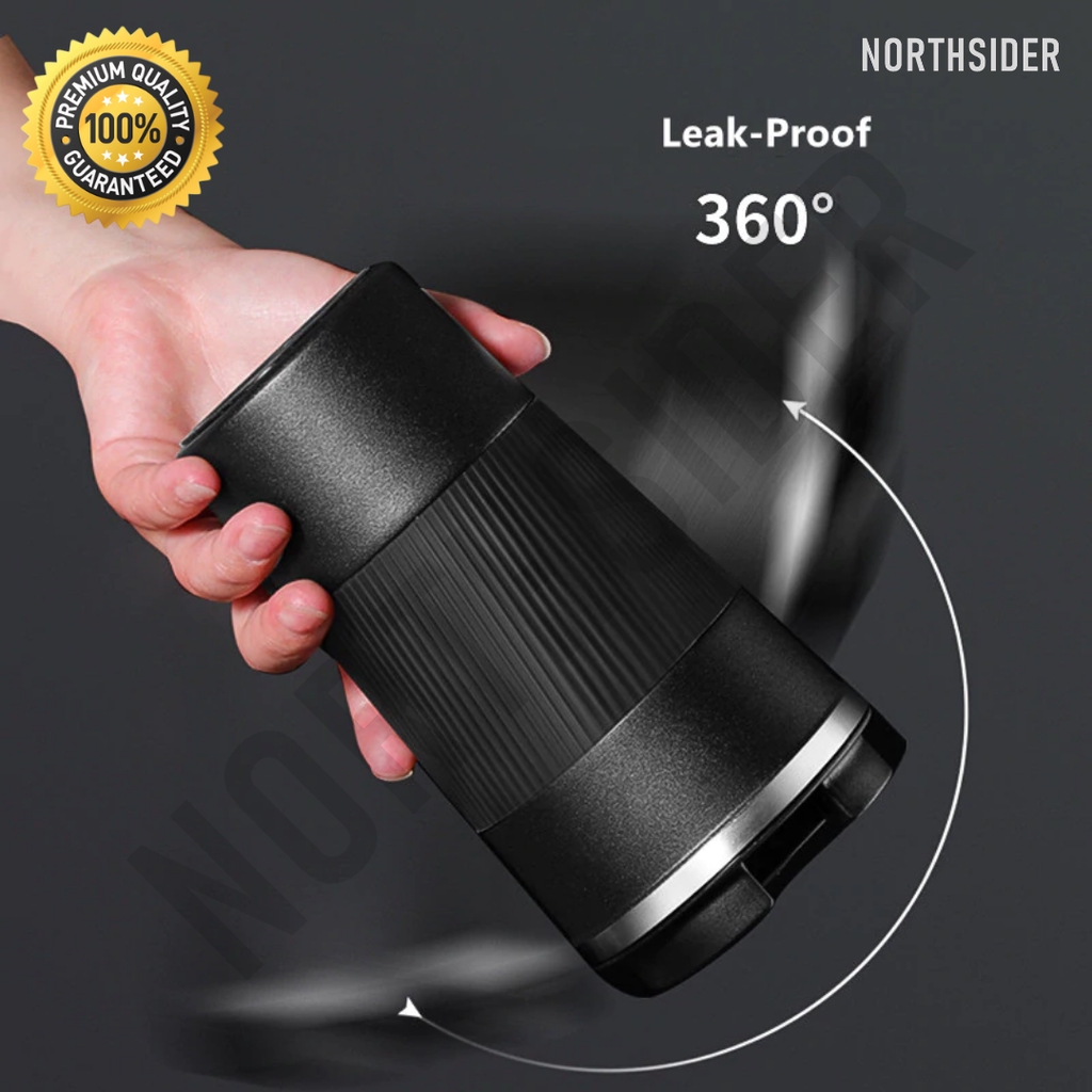 TUMBLER KOPI RUBBER GRIP - STAINLESS STEEL INSULATED VACUUM MUGS