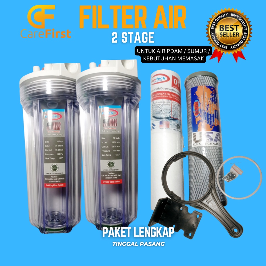 FILTER AIR PDAM  UNTUK KEBUTUHAN DAPUR MEMASAK / FILTER AIR SUMUR / FILTER AIR MINUM / FILTER AIR KERUH / FILTER AIR MEMASAK