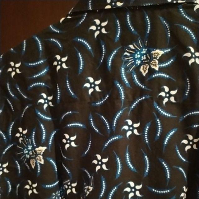 Agrapana Baju Kemeja Batik Pria Cowok Lengan Panjang Modern Premium Couple Original Pekalongan Abhit